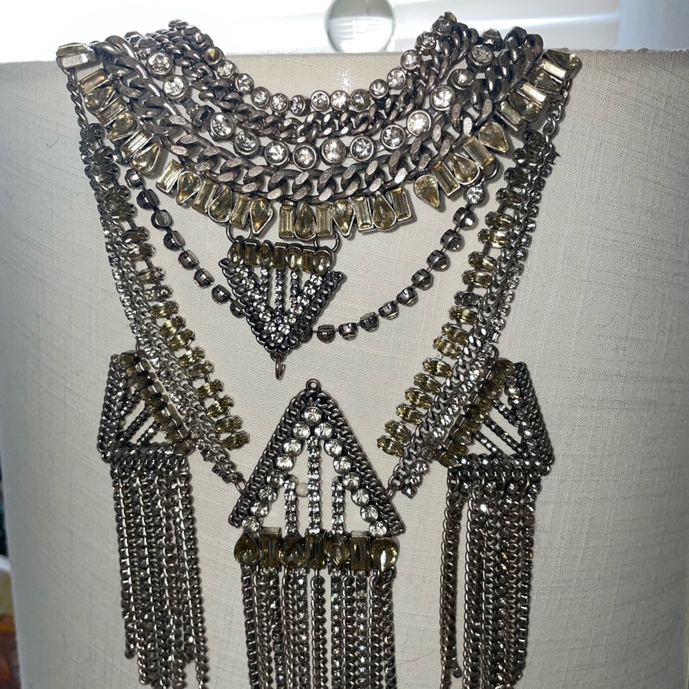 Medallion Tribal Statement Necklace